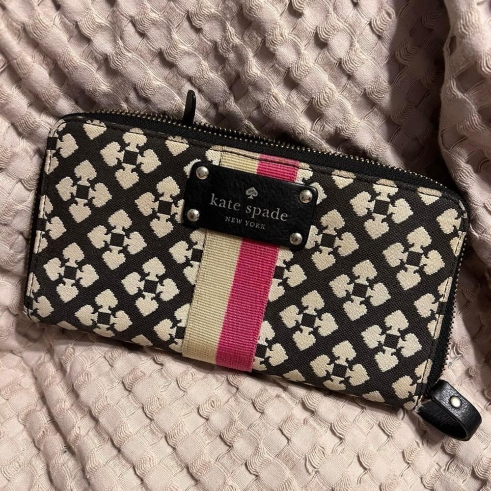 Authentic Kate Spade Zipper Wallet - Picture 2 of 5